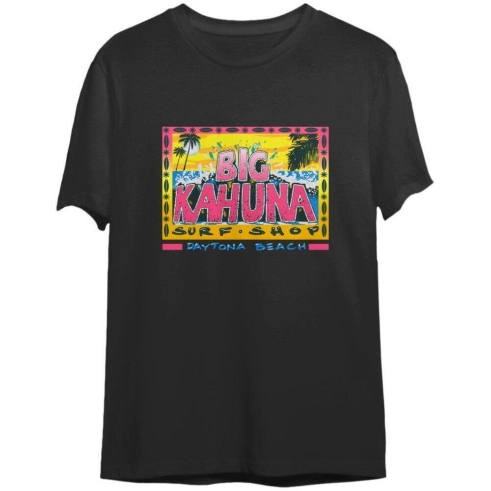 Big Kahuna Surf Shop 90S Beach Summer Graphic Retro Gift T-Shirt 73